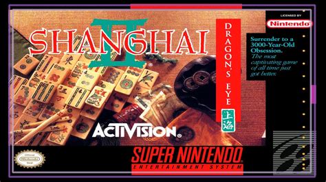 Snes Super Side Quest Game Shanghai Ii Dragon S Eye Youtube