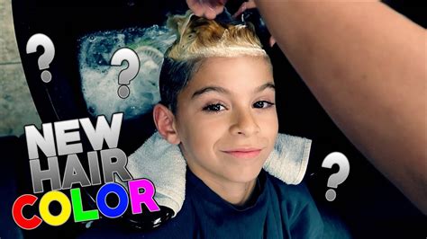 Daylin Dyed His Hair Can You Guess What Color Funhouse Vlog Youtube