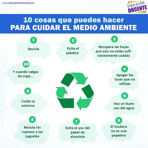 10 Cosas Que Puedes Hacer Para Cuidar El Medio Ambiente Expertos En