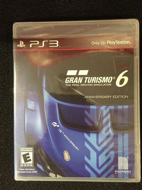 Amazon Gran Turismo 6 Anniversary Edition Playstation 3 Video