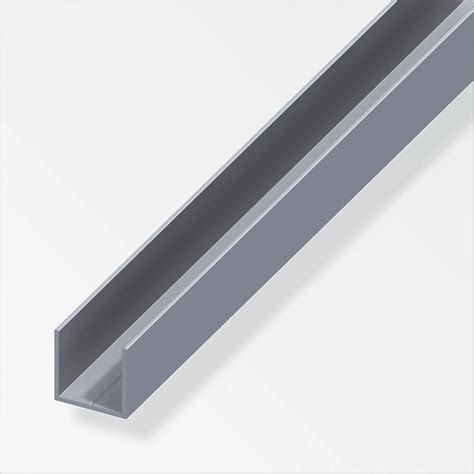 Combitech Quadrat U Profil Aluminium Blank Mm X M Kaufen Bei Obi