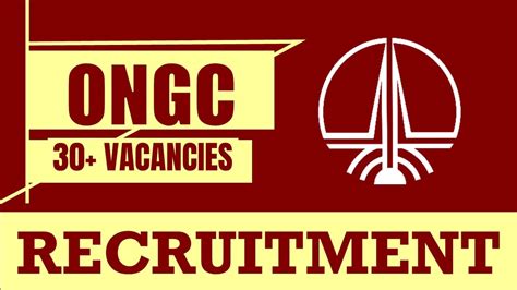 Ongc Recruitment Notification Out For Vacancies Check Post