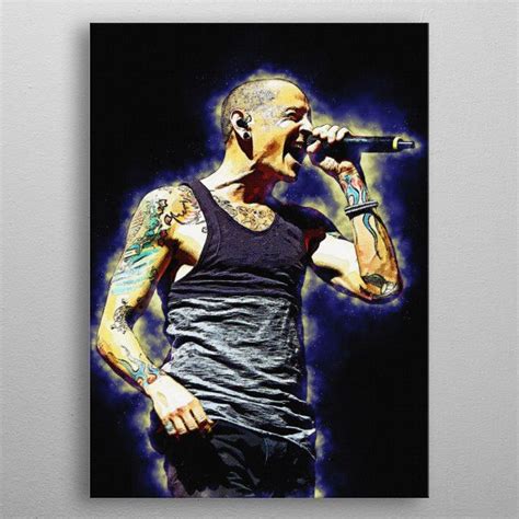 Spirit Chester Bennington Poster By The Poster Displate Chester