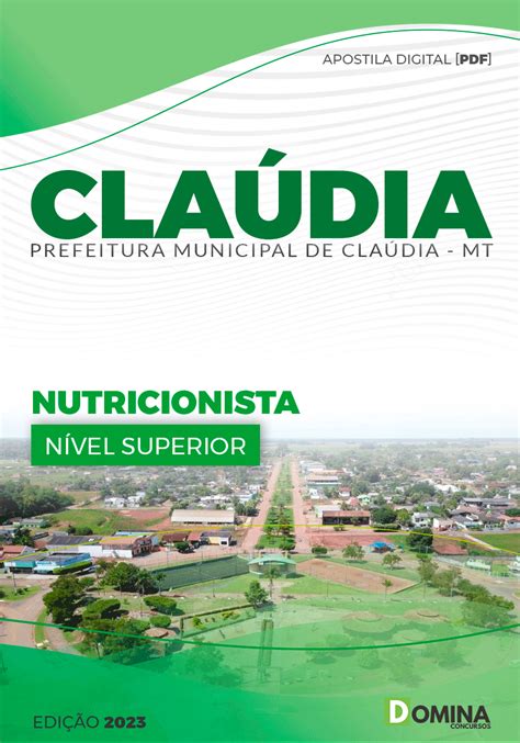 Apostila Pref Cl Udia Mt Nutricionista