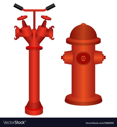 Fire Hydrant Royalty Free Vector Image Vectorstock