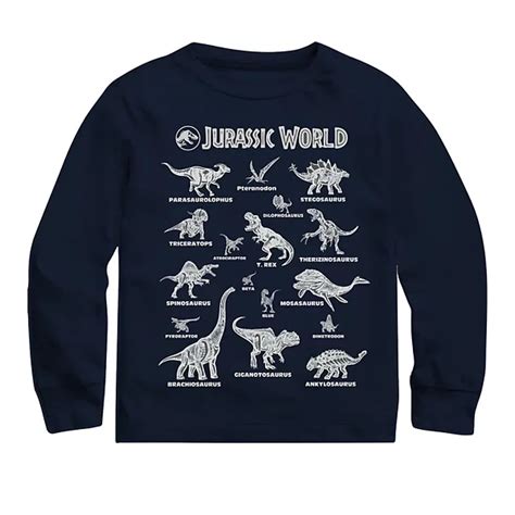 Boys 4 12 Jumping Beans® Jurassic World Dinosaurs Long Sleeve Graphic Tee