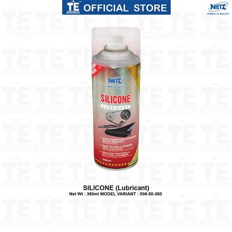 Nietz Silicone Spray Lubricant Te Engineering