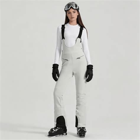 Calça Impermeavel Para Neve - Calça Feminina com Alças para Neve Impermeável Forglows – ForGlows