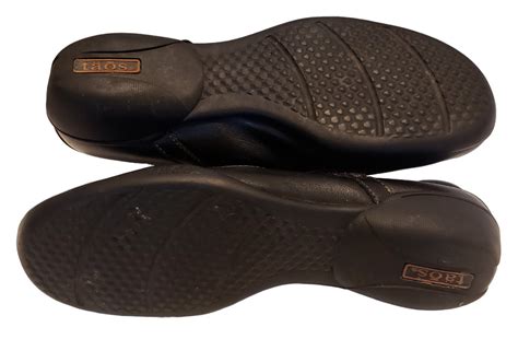 Taos Ta Dah Mary Jane Flat Black Leather Tad 13582 Co Gem