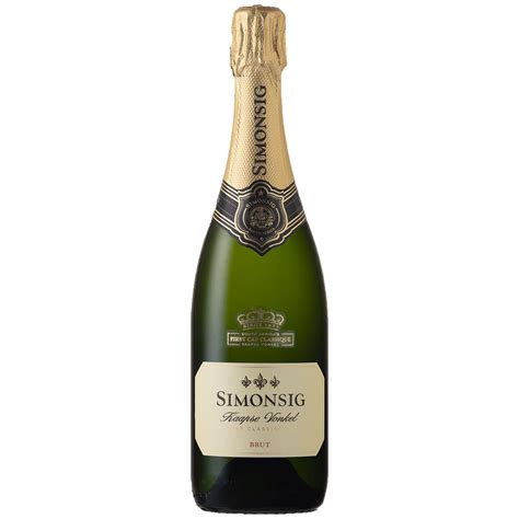 Simonsig Kaapse Vonkel 750ml Cuvee By Crystal