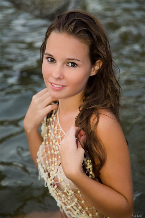 Glamorous Teen Aria A Displays Her Hot Body With Tan Lines On The Beach CoedCherry