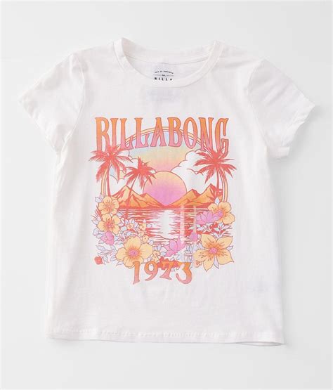 Girls Billabong After Sunset T Shirt Girls T Shirts In Salt