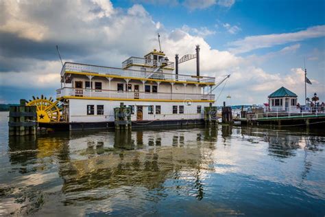 The Cherry Blossom Riverboat, in the Potomac River, in Alexandria ...