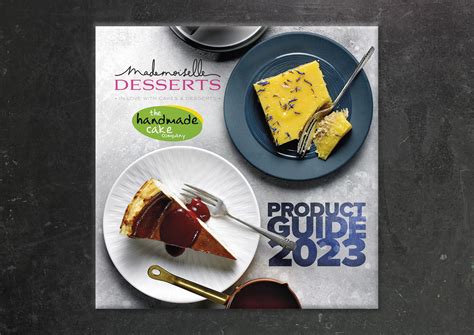 New Brochure Mademoiselle Desserts Belgium