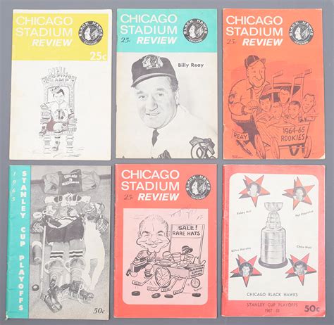 Lot Detail - NHL "Original Six" Teams 1930s-1970s Hockey Program ...