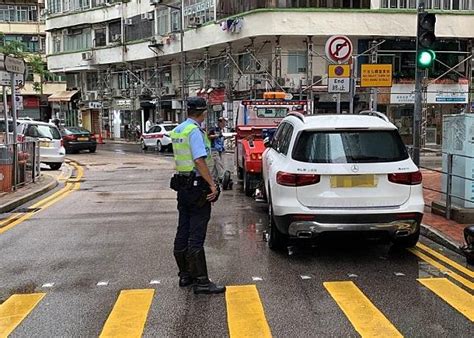 旺角警區交通日打擊違例泊車 單日發逾千告票拖走4車 Oncc 東網 Line Today