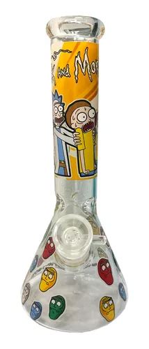 Bong De Vidro Grande Rick And Morty Downsteam Bowl 24 5 Cm