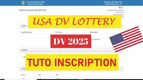 Comment S Inscrire La Dv Loterie Tuto Inscription Youtube