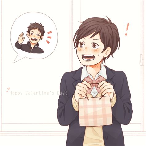 Sawamura Daichi And Michimiya Yui Haikyuu Drawn By Laugh111 Danbooru