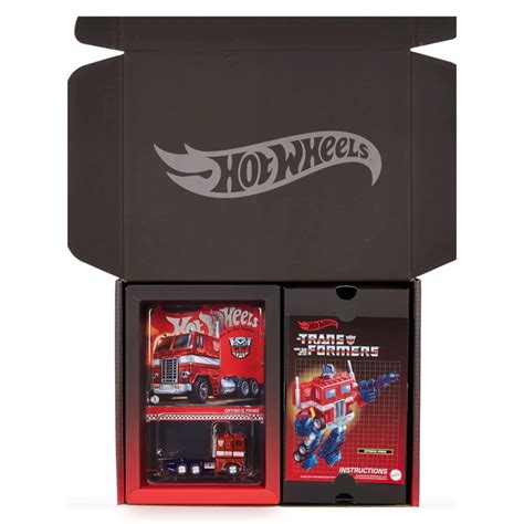Hot Wheels Transformers 風火 輪 變形金剛 聯名 變形柯博文 Optimus Prime 蝦皮購物
