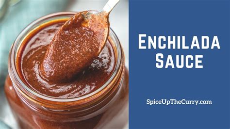 Red Enchilada Sauce 15 Minutes Only Youtube