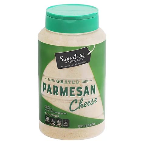 Signature Select Grated Parmesan Cheese 16 Oz Safeway