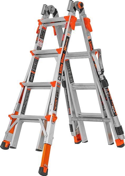 Little Giant Ladder Systems Xtreme M17 17ft Multi Position Ladder With Trestle Brackets And