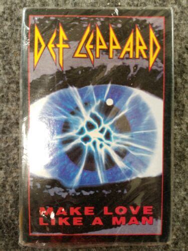 Def Leppard Make Love Like A Man Cassette Single Still Sealed Ebay