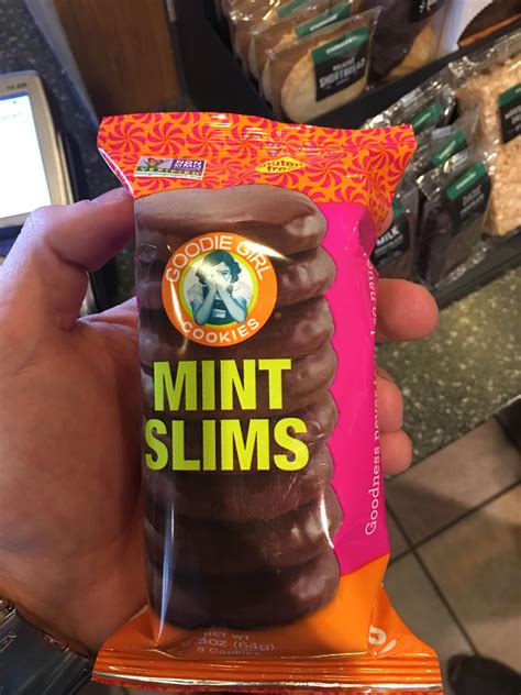 Starbucks Makes Girl Scout Cookies Now Nope Goodie Girl Mint Slims R Pics