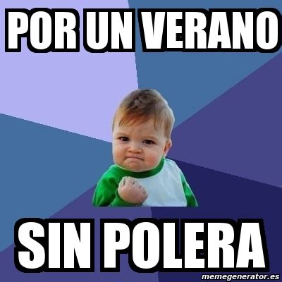 Meme Bebe Exitoso Por Un Verano Sin Polera 4214934