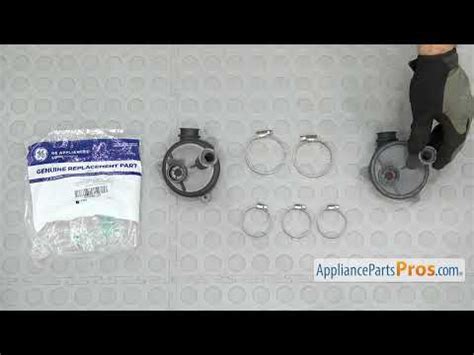 How To Ge Dishwasher Diverter Valve Assembly Wd X Youtube