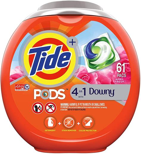 Tide Pods Plus Downy In He Turbo Laundry Detergent Pacs April