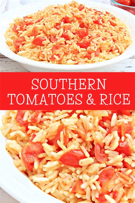 Southern Tomatoes And Rice ~ Vegan Recipe ~ This Wife Cooks™