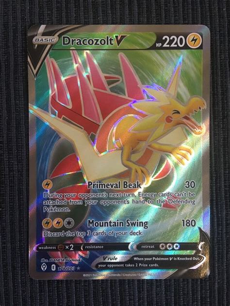 Pokemon Dracozolt V Fullart Evolving Skies EN Kaufen Auf Ricardo