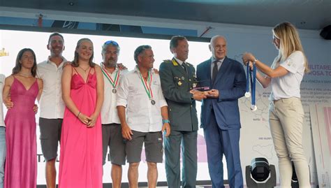 Suzuki Partner Dello Sport Al Marina Militare Nastro Rosa Tour 2023