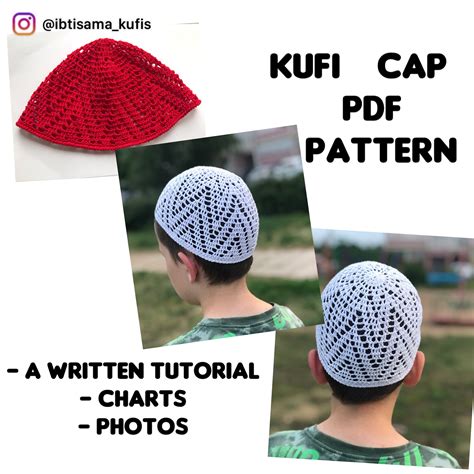 Crochet Kufi Hat Pdf Pattern Inspire Uplift