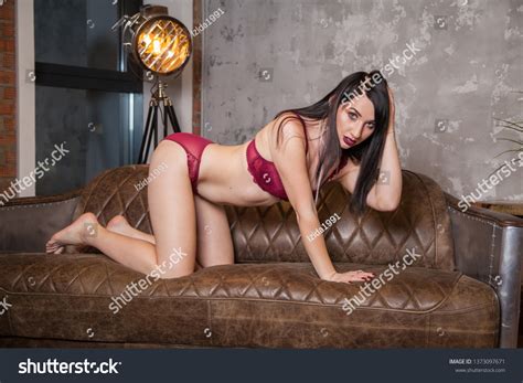 Sexy Girl Lingerie Interior Loft库存照片 Shutterstock