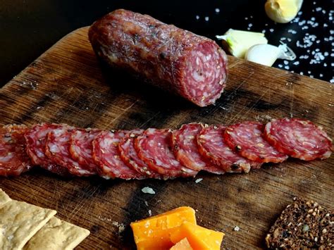 Artisanal Saucisson Sec Dry Cured Sausage Shop D Artagnan