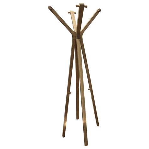 Parabelo Mid Century Modern Coat Stand In Brazilian Hardwood By Knót