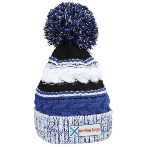 Cozy Custom Pom Pom Hats Imprint Learning Ctr