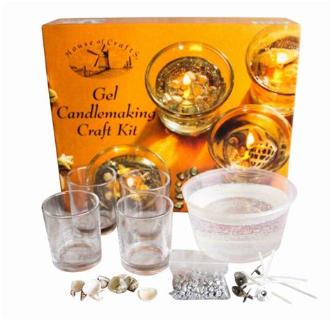 House Of Crafts Gel Candlemaking Craft Kit - Quickdraw Supplies