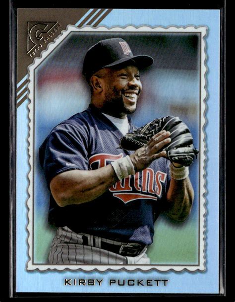 2022 Topps Gallery Rainbow Foil 112 Kirby Puckett For Sale Online EBay