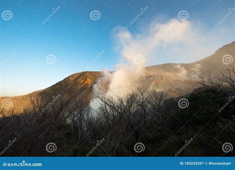 Active Volcano, Sulfr Gas, Vent Stock Image - Image of sulpher, toxic: 103252597