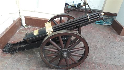 Enrique Colt Gatling Gun Pictures Taken By Me At The Museo