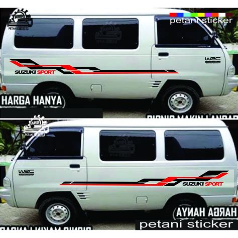 Jual Stiker Sticker Mobil Suzuki Carry List Carry St Carry Futura