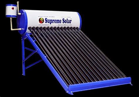 Supreme Etc 200 Lpd Pc Solar Water Heater 5 Years Guarantee At Rs