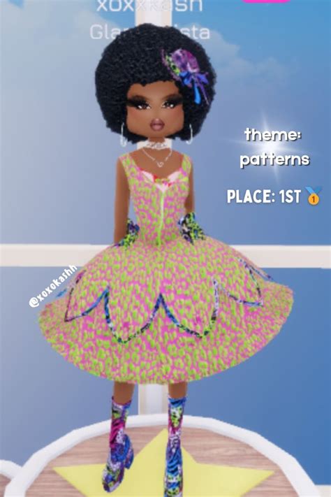 Dress To Impress Outfit Idea Dti Theme Patterns Xoxokashh En 2024