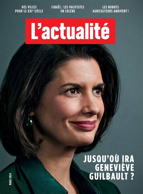 Mars 2024 L actualité L actualité Magazine