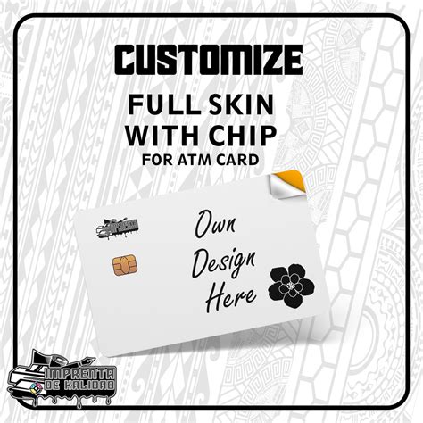 Customize Skin Card Sticker Vinyl Debit Atm Beep Card Sticker Skin