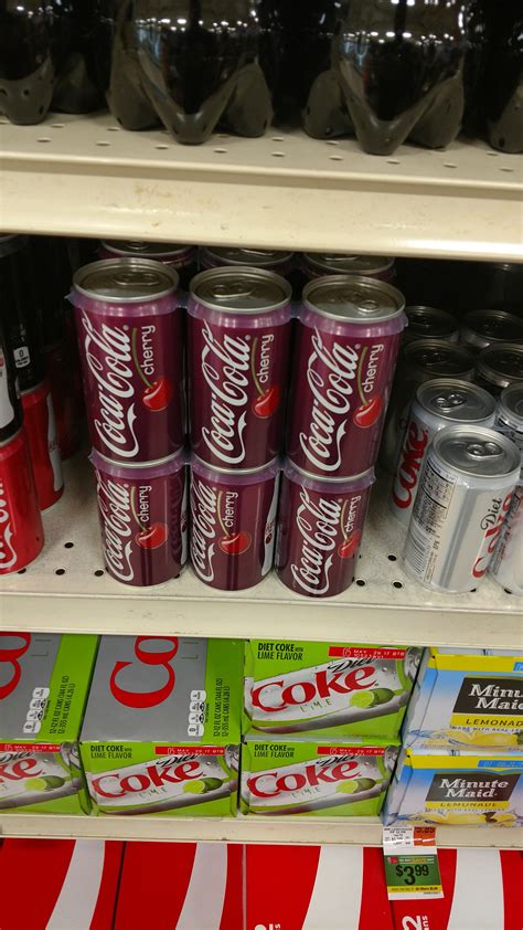 Cherry Coke now in 6 pack 7.5 ounce cans : ToFizzOrNotToFizz